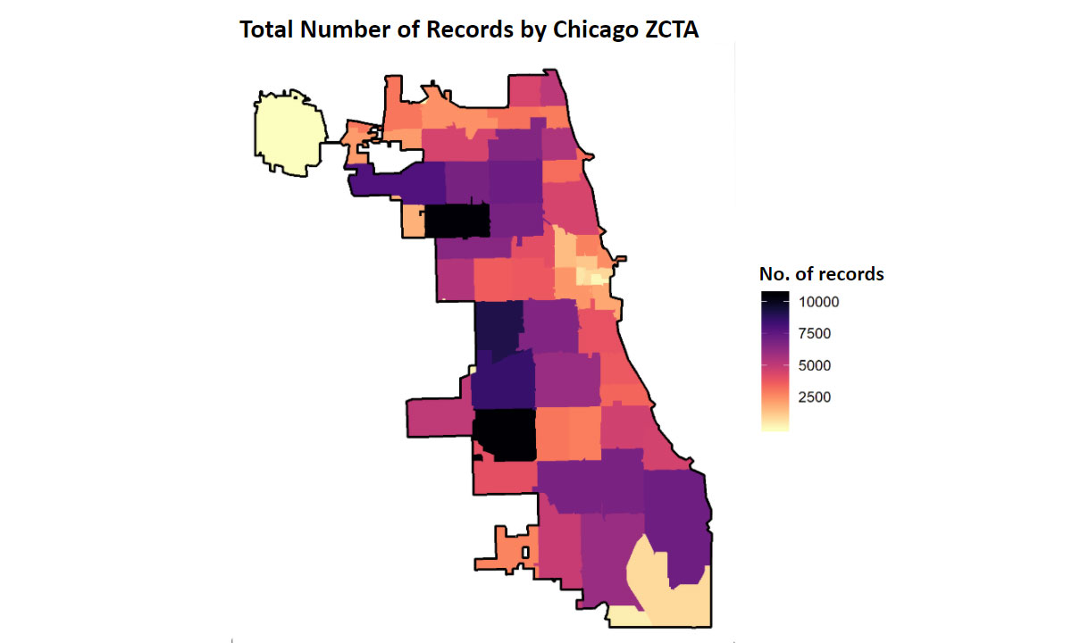 Data Map of Chicago